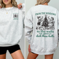From The Windows To The Wall, I'm About To Deck These Halls, Christmas Funny, Song, Trendy, Front and Back Sweatshirt