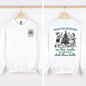 From The Windows To The Wall, I'm About To Deck These Halls, Christmas Funny, Song, Trendy, Front and Back Sweatshirt