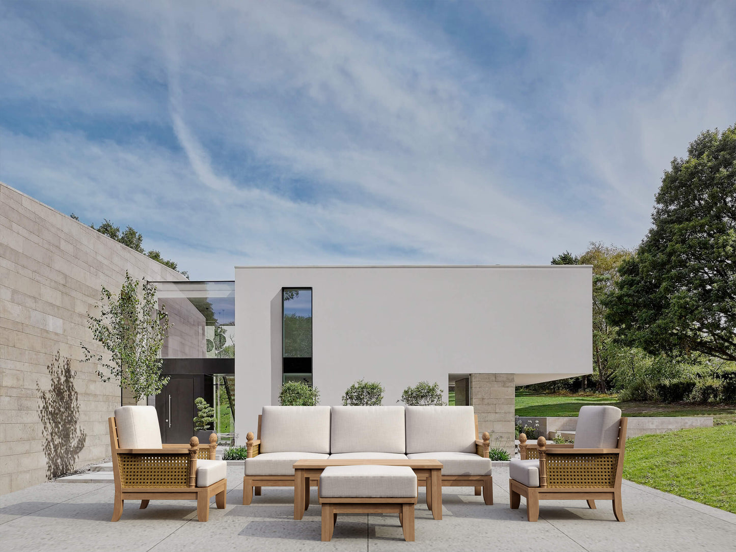 Replacement Cushion Set-68 Luxe Modular Deep Seating Set
