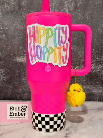 Chick Peep Charm - Tumbler Handle Charm