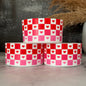 CHECKER HEARTS Tumbler Boot -fits 20-40