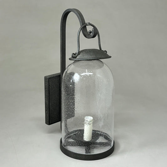 HUDSON VALLEY Lighting Group Napa County Wall Sconce Seedy Glass/Black B5181-FRM