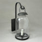HUDSON VALLEY Lighting Group Napa County Wall Sconce Seedy Glass/Black B5181-FRM