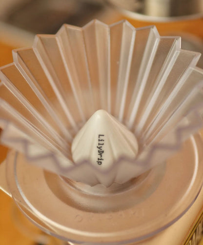 Starflower – Ceramic Pour-over Coffee Accessory For Cone Dripper, Fast Flow Rate