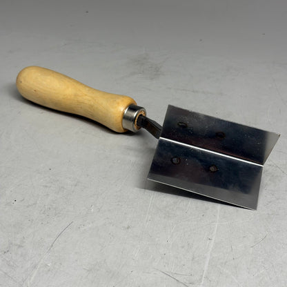 KRAFT TOOL CO EIFS Outside Corner Tool with Wood Handle 3" x 1-1/2" PL506
