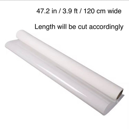 Wedding Ceremony Aisle Runner - Glossy White 47 Inch Carpet