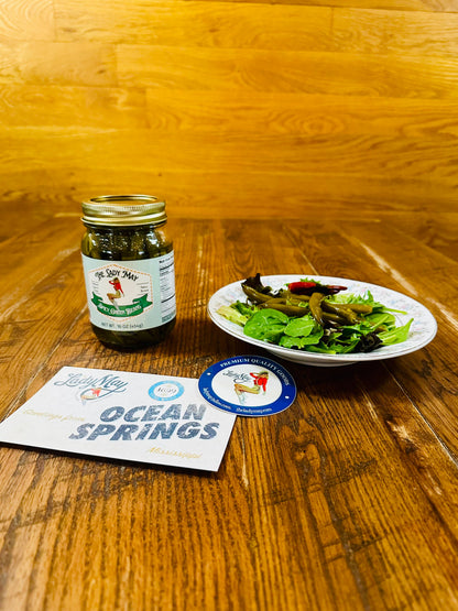 Spicy Pickled Snap Beans
