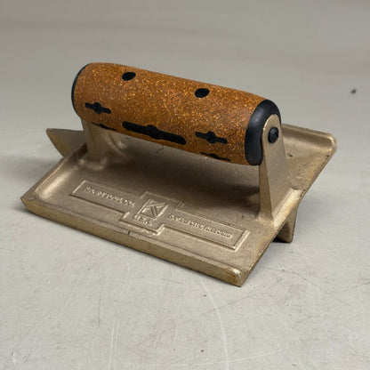 KRAFT TOOL CO Deep Bit Bronze Groover with Cork Handle 6" x 4-1/2" 1/4"R 1"D