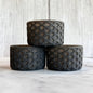 BLACK GLITTER WAFFLE Tumbler Boot -fits 20-40oz New!
