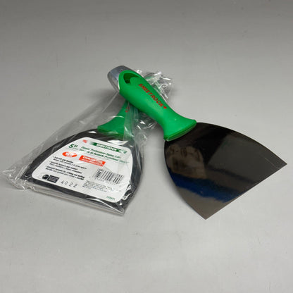 USG SHEETROCK TOOLS (2 PACK) Classic Professional Taping Knife 5" Green 340601