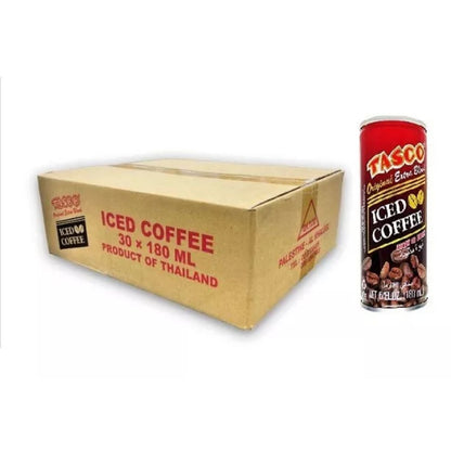Tasco Iced Coffee, Original Extra Blend, Medium-Dark Roast, Liquid - (6oz, 30 Count)(case)