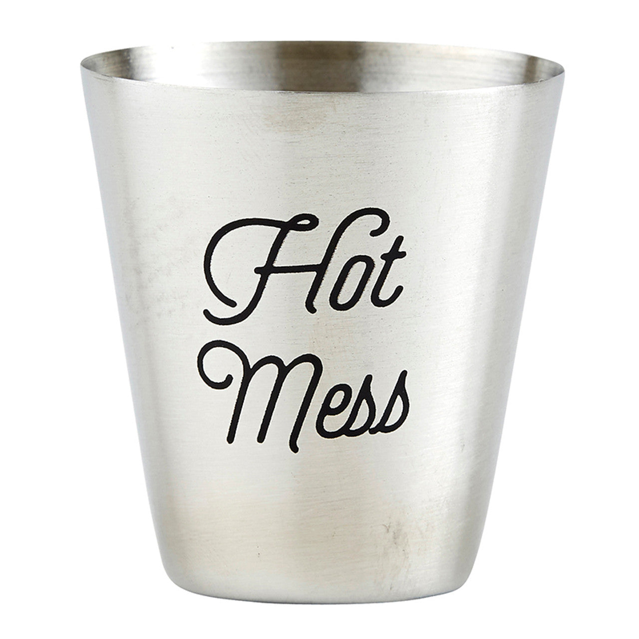 Set of 4 Personality Stainless Steel Shot Cups | Set of 4 Shot Glasses