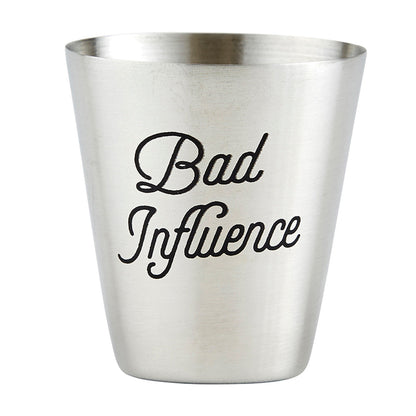 Set of 4 Personality Stainless Steel Shot Cups | Set of 4 Shot Glasses