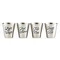 Set of 4 Personality Stainless Steel Shot Cups | Set of 4 Shot Glasses