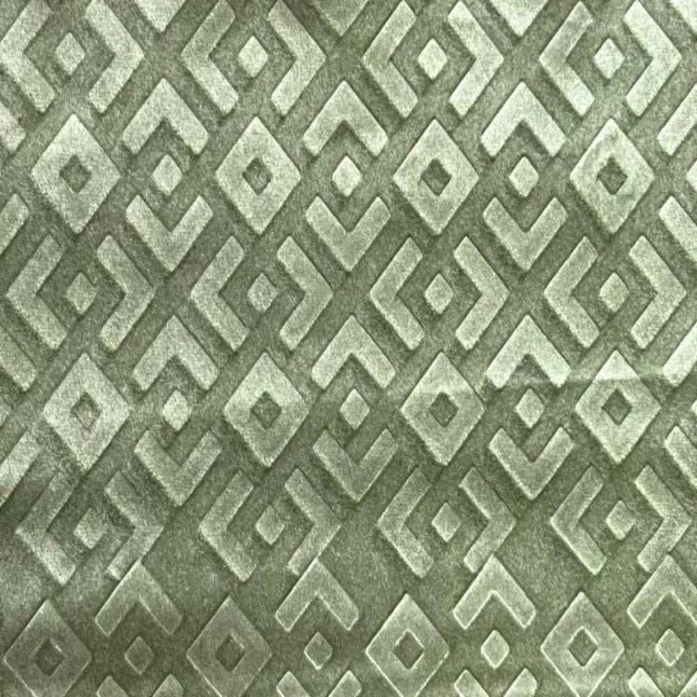 Olive Gate Brocade Velvet - Custom Tablecloths