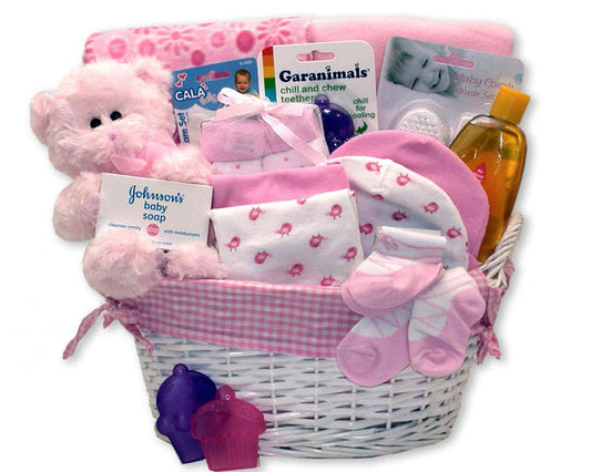 Simply Baby Necessities Basket - Blue-  baby boy gift basket - new