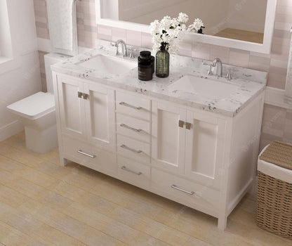 Caroline Avenue 60" Double Bath Vanity