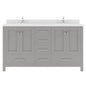 Caroline Avenue 60" Double Bath Vanity