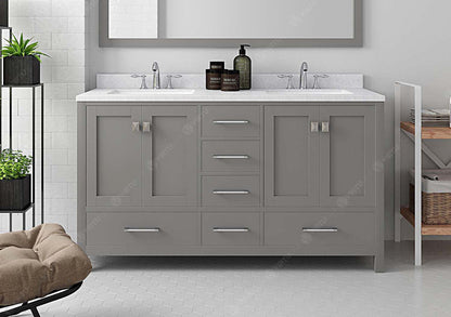 Caroline Avenue 60" Double Bath Vanity