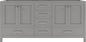 Caroline Avenue 72" Double Cabinet