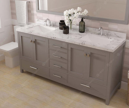 Caroline Avenue 72" Double Bath Vanity