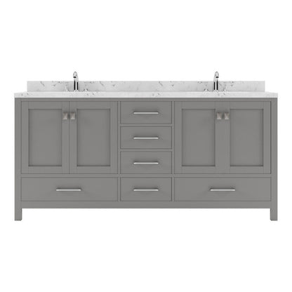 Caroline Avenue 72" Double Bath Vanity
