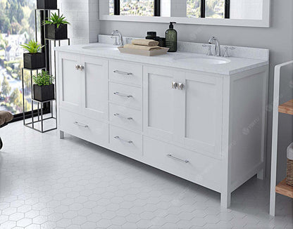 Caroline Avenue 72" Double Bath Vanity