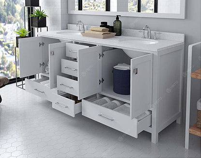 Caroline Avenue 72" Double Bath Vanity