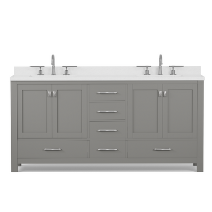 Caroline Avenue 72" Double Bath Vanity