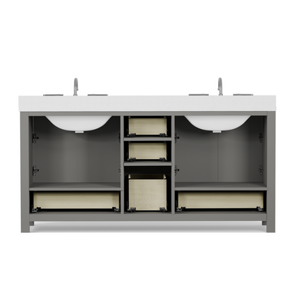 Caroline Avenue 72" Double Bath Vanity