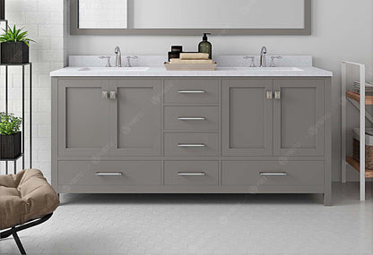 Caroline Avenue 72" Double Bath Vanity