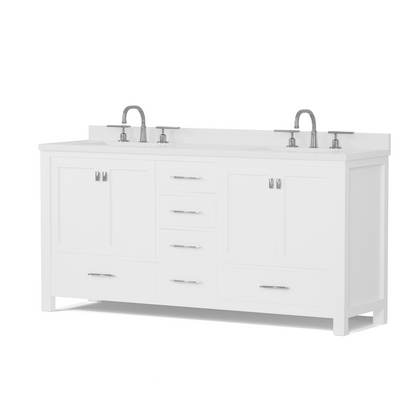 Caroline Avenue 72" Double Bath Vanity