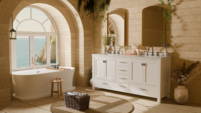 Caroline Avenue 72" Double Bath Vanity