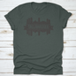 Tallahassee Skyline Silhouette Design City Vector Art Landmark Print | Binge T-shirt Shop