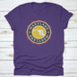 A Vintage National Seal Stamp Design With The Map Of The State | Binge T-shirt Shop | Kitchen + Metal