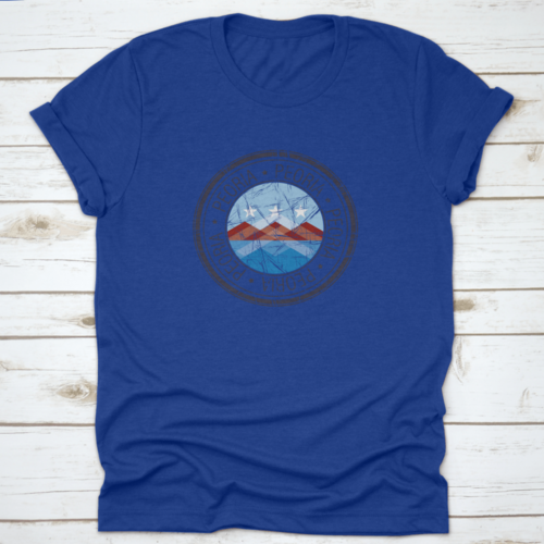 City Of Peoria, Arizona Postal Rubber Stamp, Vector Object Over White | Binge T-shirt Shop