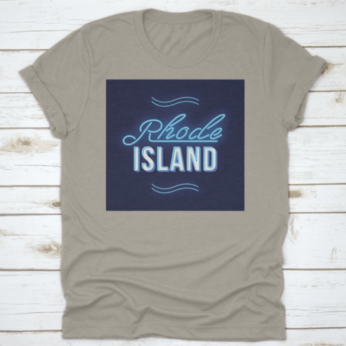 Rhode Island Vintage Vector Lettering. Retro Bold Font, Typeface. Pop