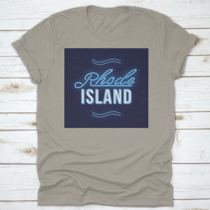 Rhode Island Vintage Vector Lettering. Retro Bold Font, Typeface. Pop