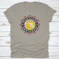 A Vintage National Seal Stamp Design With The Map Of The State | Binge T-shirt Shop | Kitchen + Metal