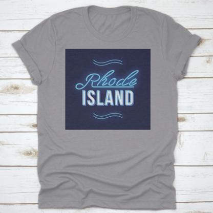 Rhode Island Vintage Vector Lettering. Retro Bold Font, Typeface. Pop