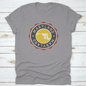 A Vintage National Seal Stamp Design With The Map Of The State | Binge T-shirt Shop | Kitchen + Metal