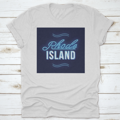 Rhode Island Vintage Vector Lettering. Retro Bold Font, Typeface. Pop