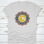 A Vintage National Seal Stamp Design With The Map Of The State | Binge T-shirt Shop | Kitchen + Metal