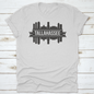 Tallahassee Skyline Silhouette Design City Vector Art Landmark Print | Binge T-shirt Shop