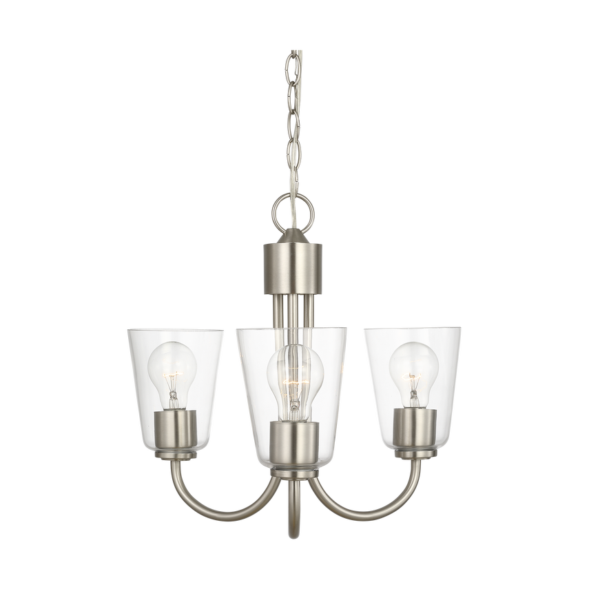 Miles Three Light Chandelier
