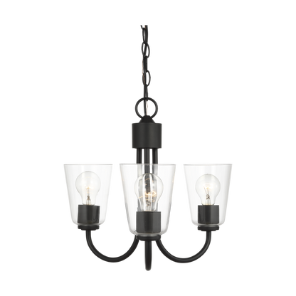 Miles Three Light Chandelier