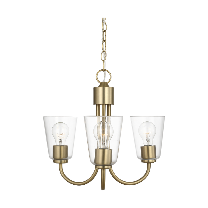 Miles Three Light Chandelier