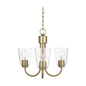 Miles Three Light Chandelier