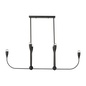 Maya Six Light Linear Chandelier