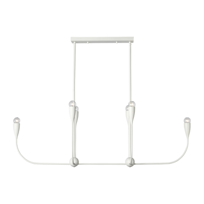 Maya Six Light Linear Chandelier